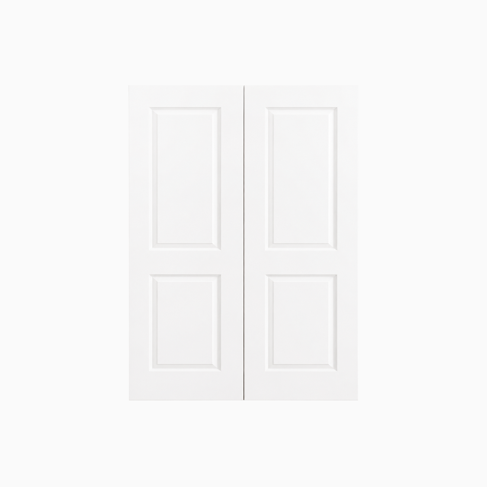 2-Panel Molded Double Door Pre-Hung