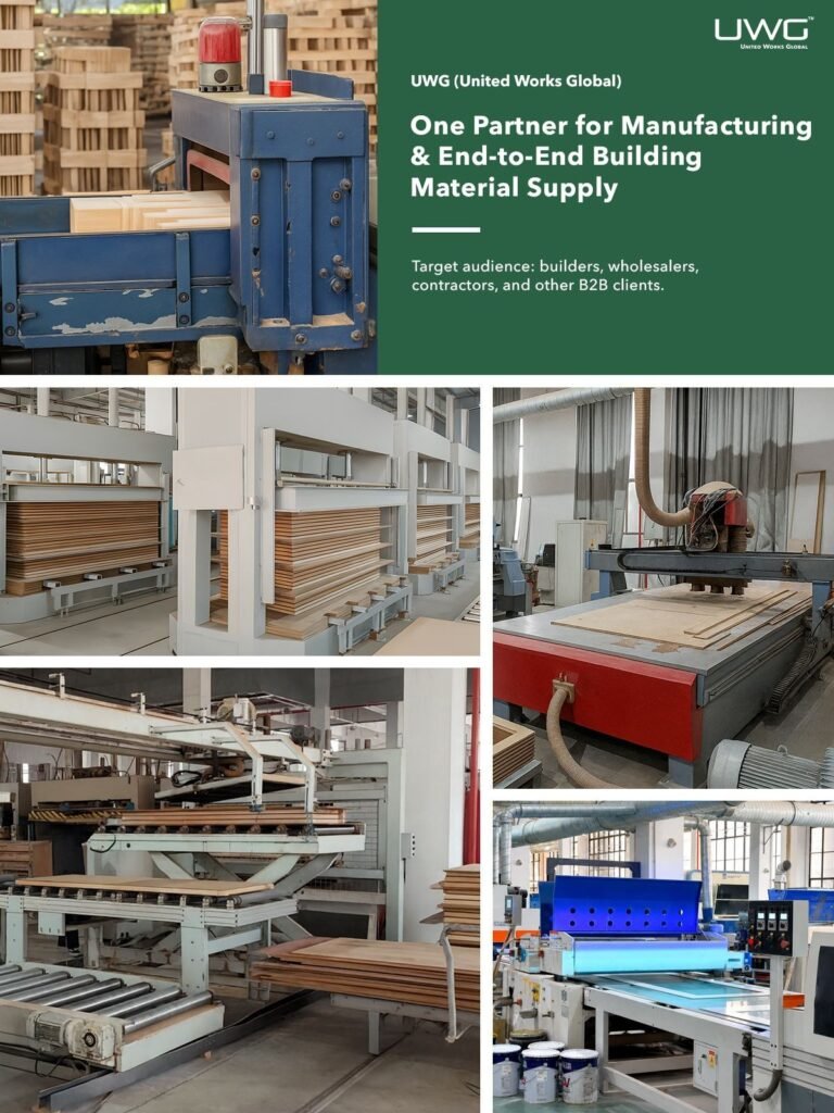 One Partner for Manufacturing& End-to-End Building Material Supply 3