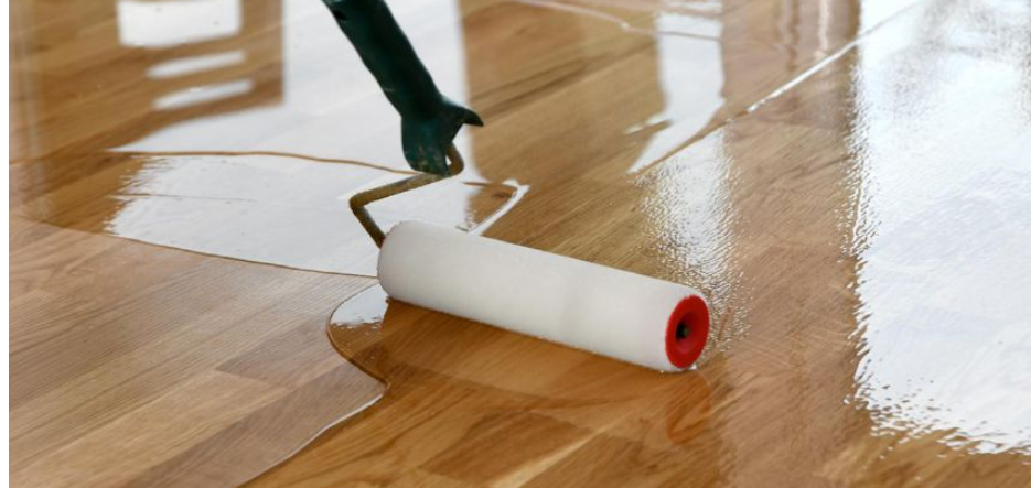 SPC flooring clean