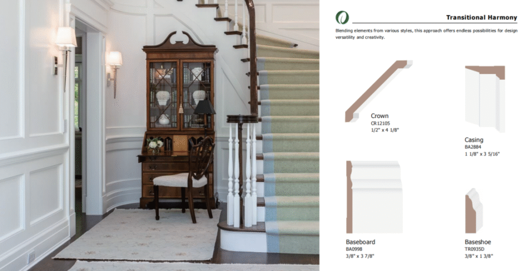 Traditional Styles Home & Moulding Profile