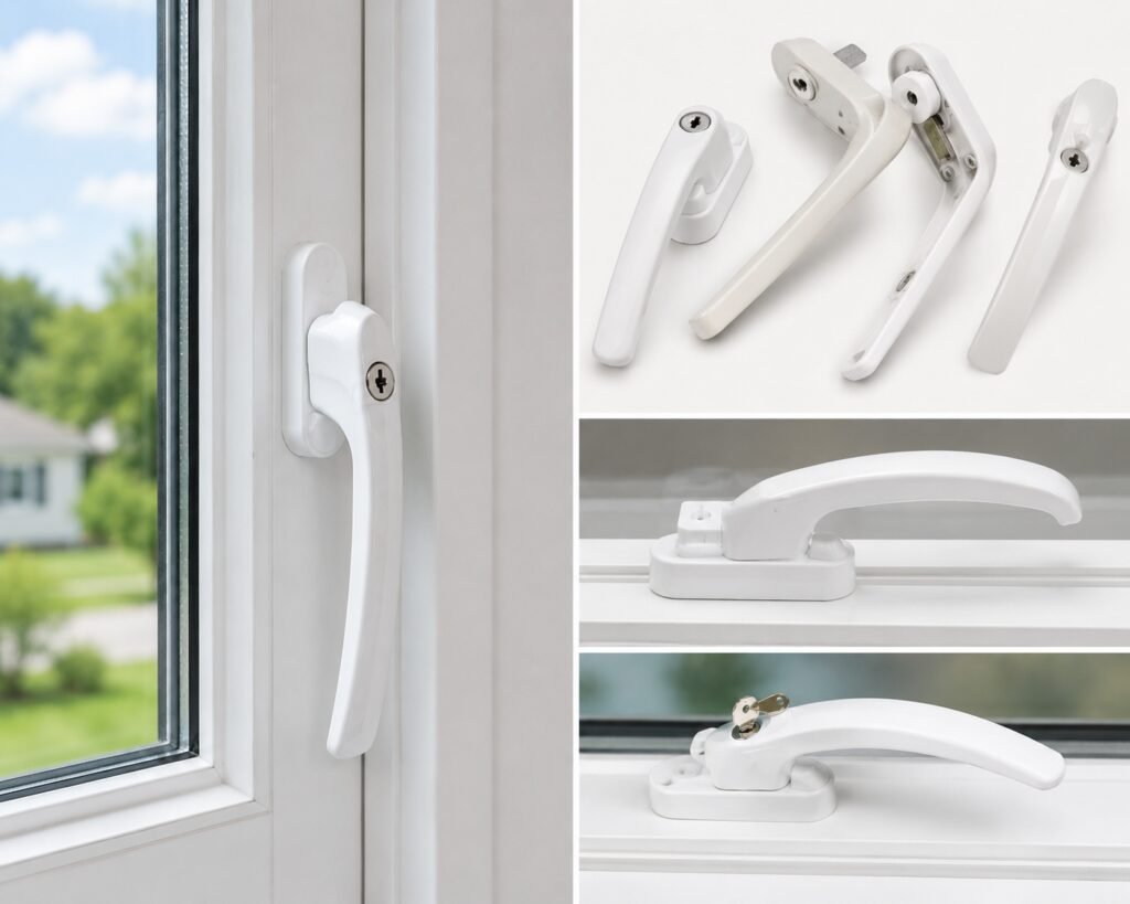 vinyl window handles