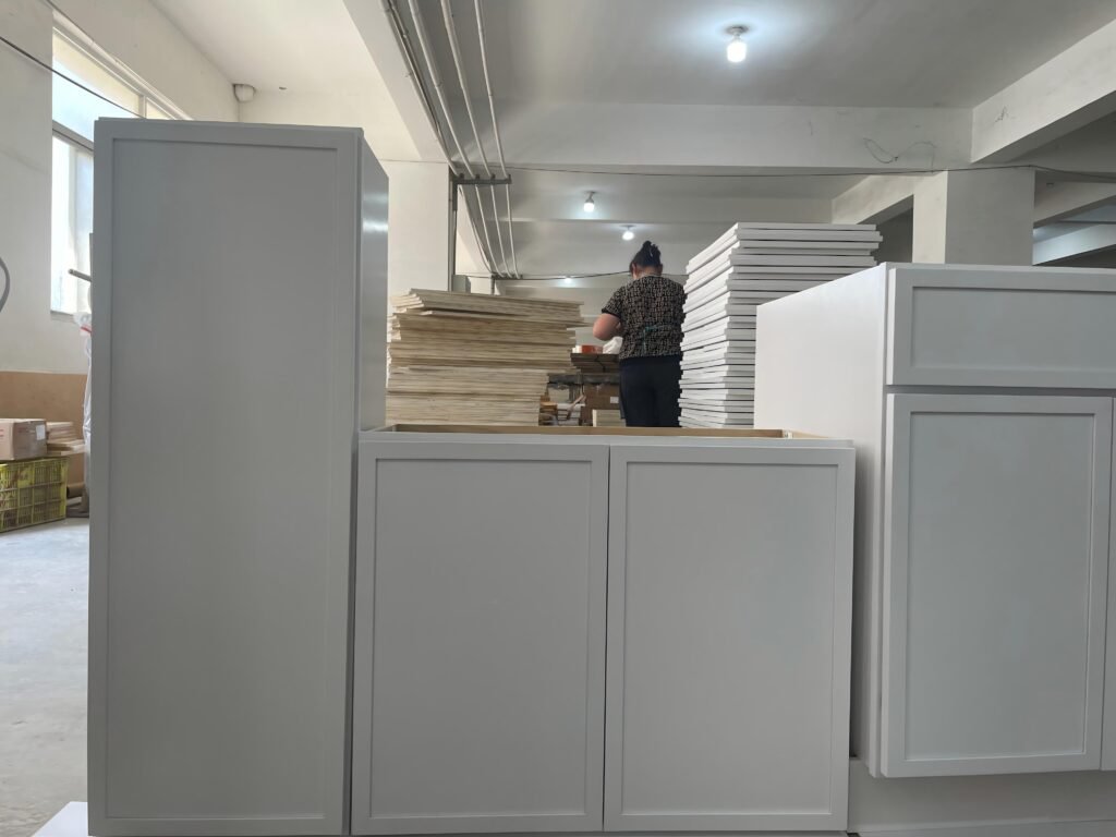 white cabinet