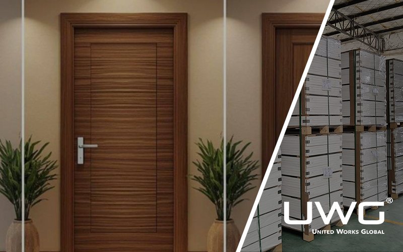 What Is a PVC Paint-Free Door Made Of