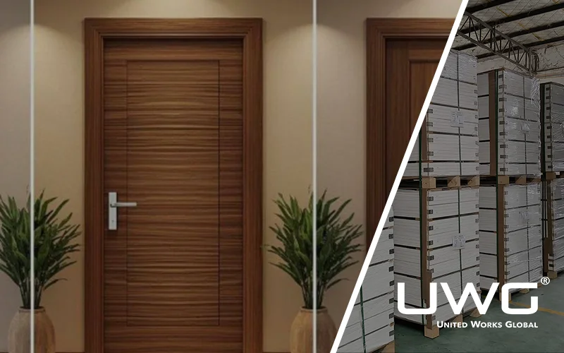 What Is a PVC Paint-Free Door Made Of