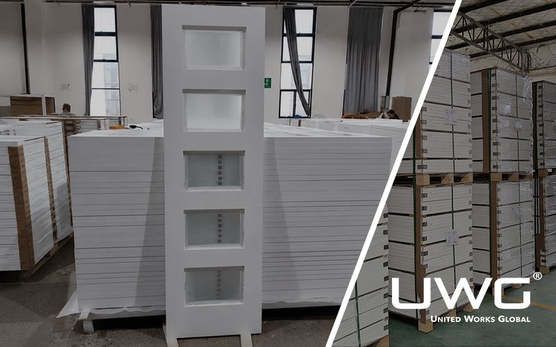 5 Lite Door in Factory