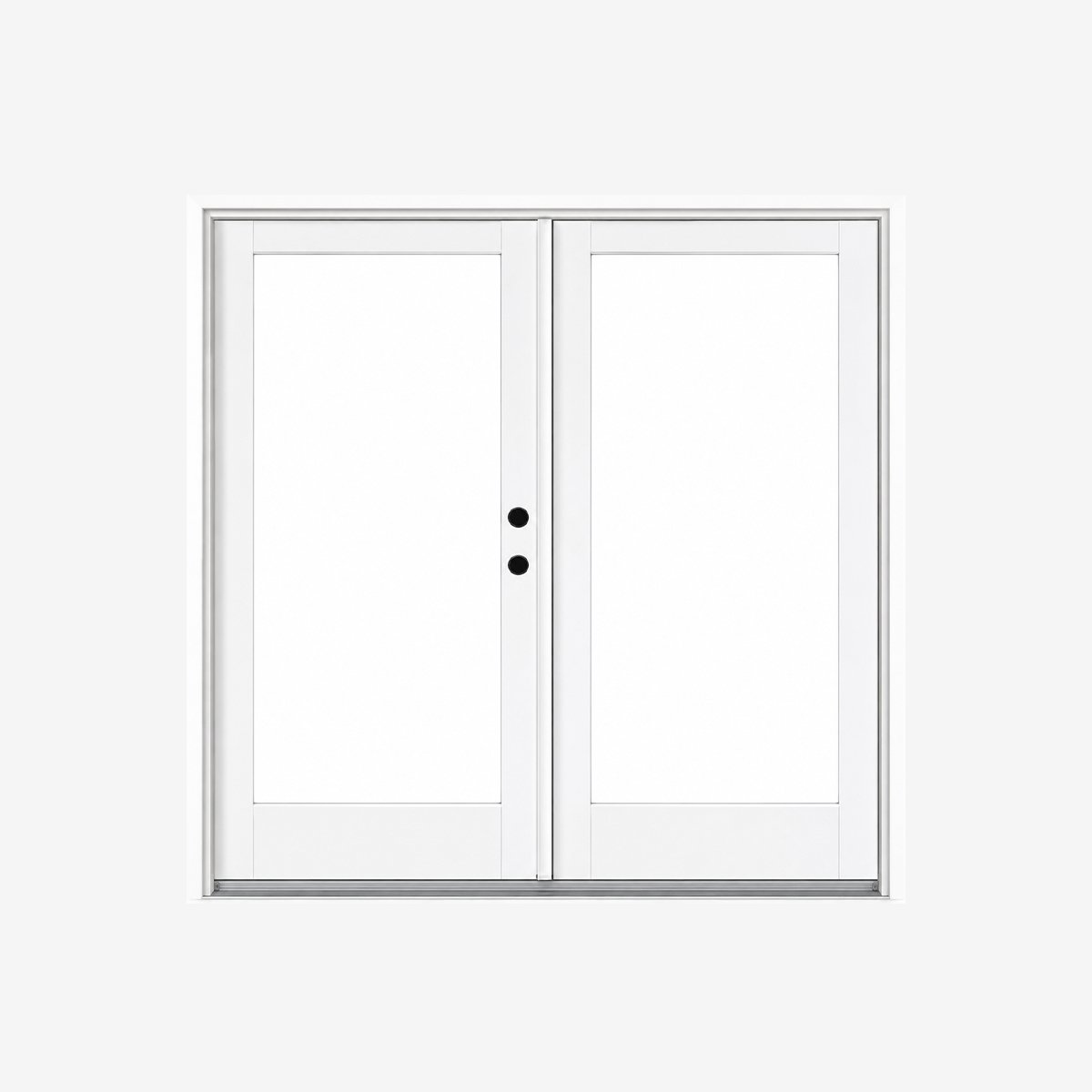 Fiberglass Door-Full Lite Double Door