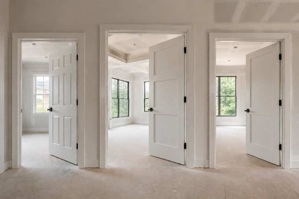 Molded v.s. Shaker v.s. Shaker-style in a Room
