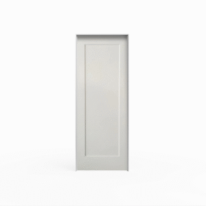 Primed 1-Panel Shaker Style Door Pre-hung