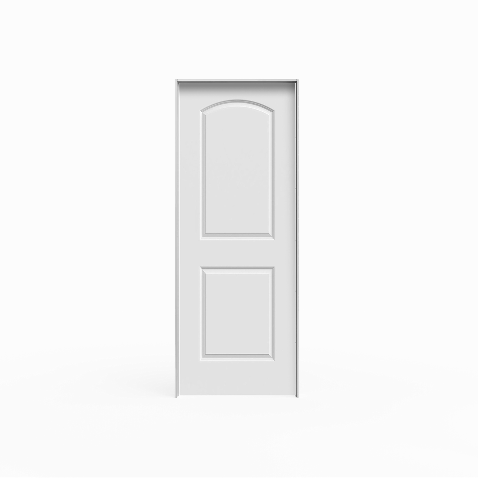 Primed 2-Panel Roman Molded Door Pre-hung