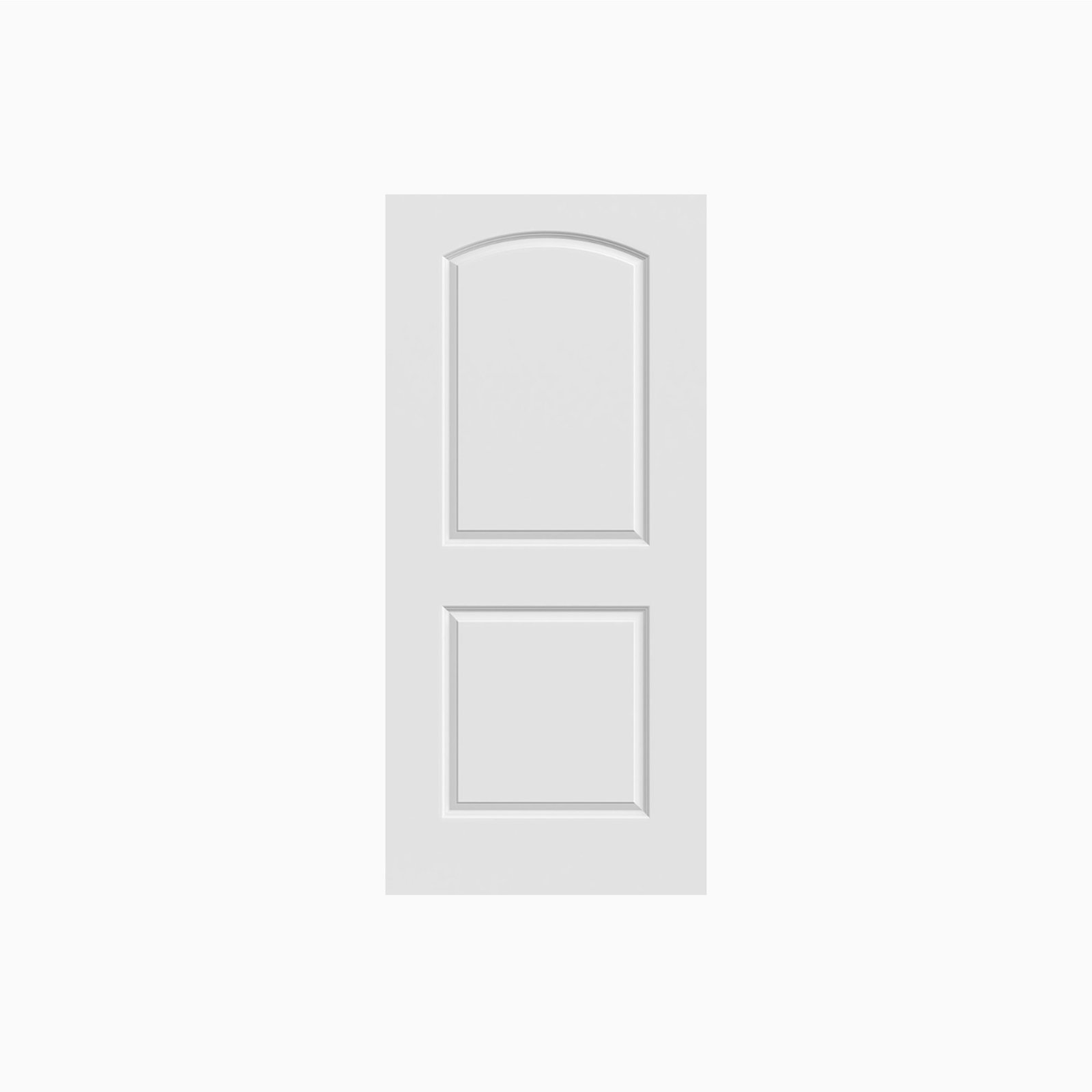 Primed 2-Panel Roman Molded Door Pre-hung