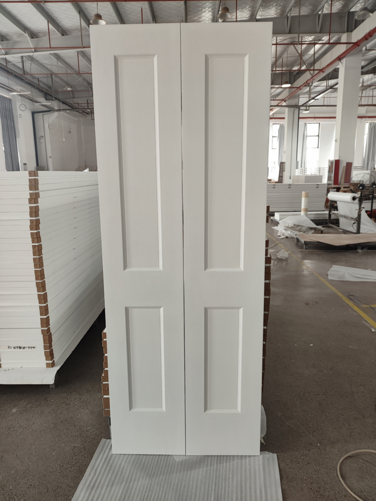2-panel bifold molded door