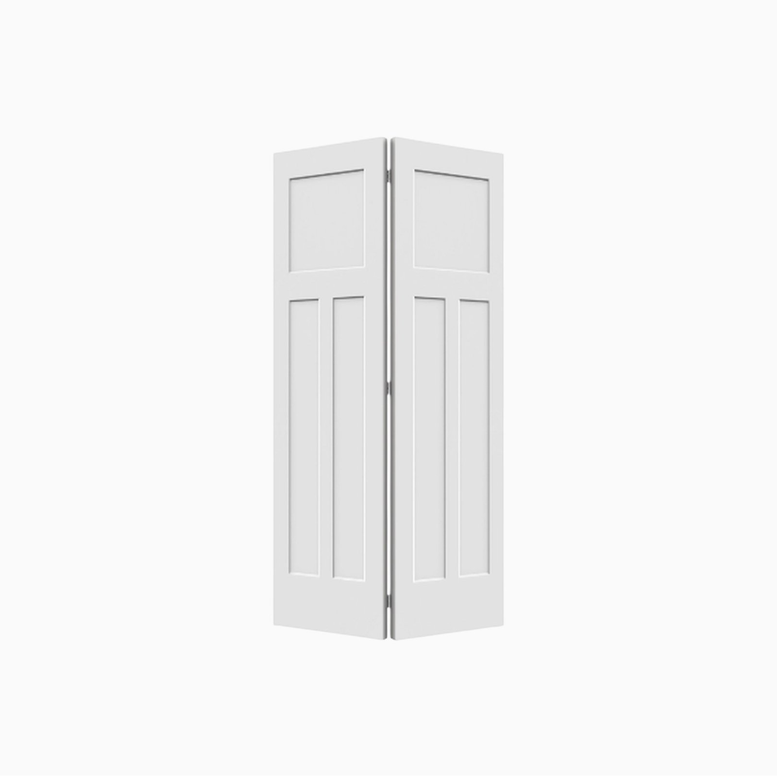 3-Panel Shaker Bifold Door