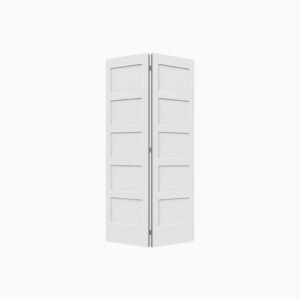 5-Panel Shaker Bi-fold Door