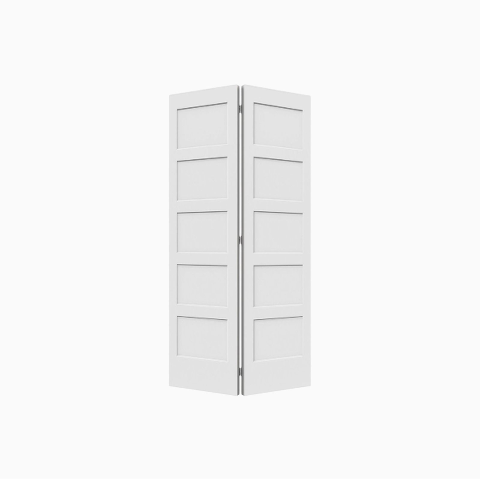 5-Panel Shaker Bi-fold Door