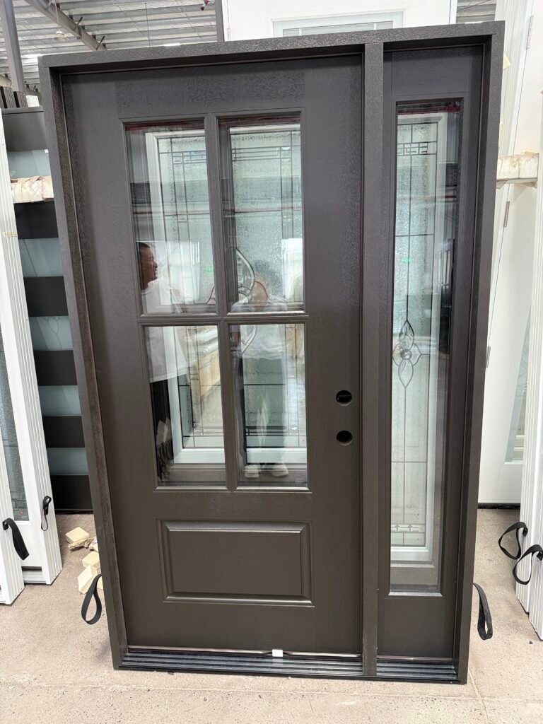 Black Exterior Door