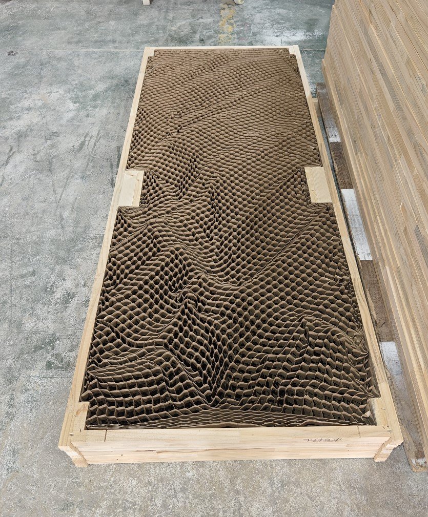 Interior Door Construction Core Structure-Hollow Core