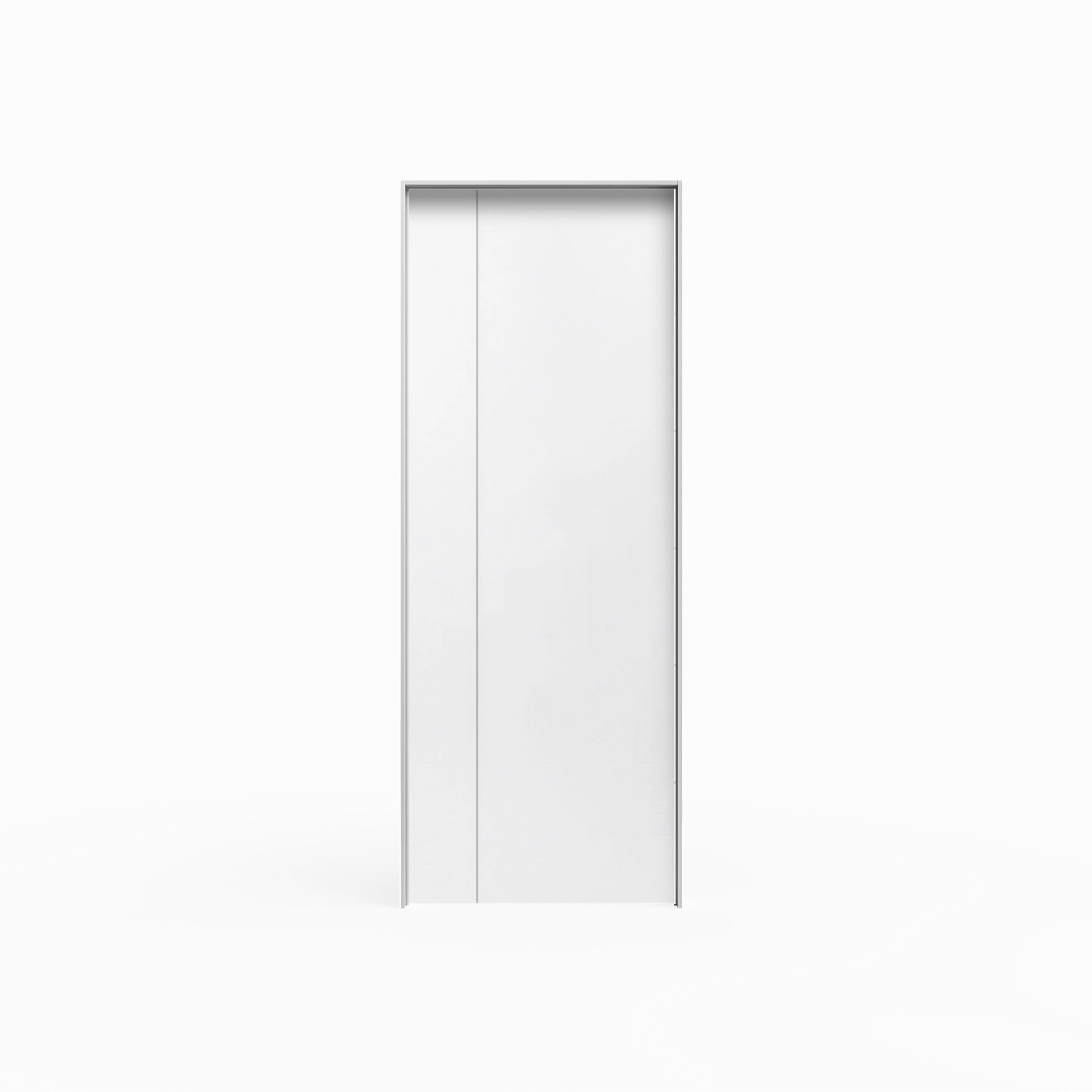 Primed 1 Vertical Molded Door Pre-hung