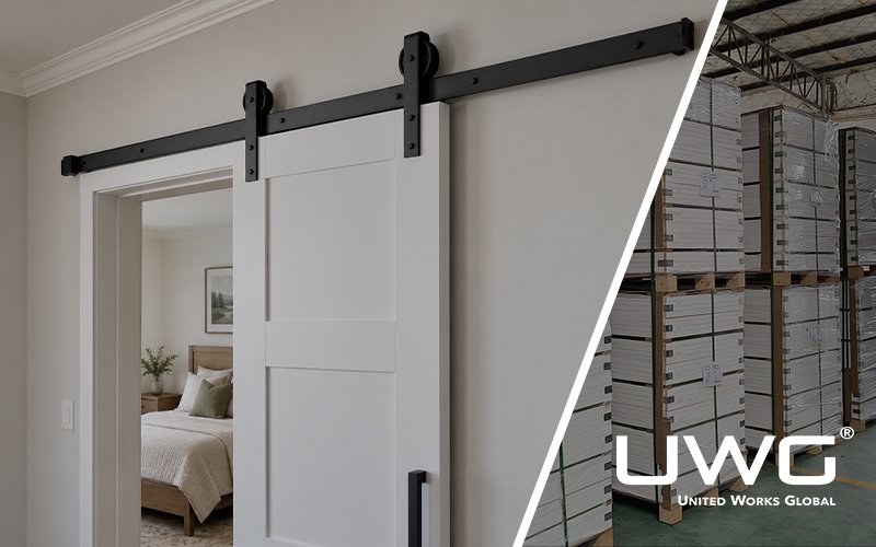 Barn Door in the Interior Room