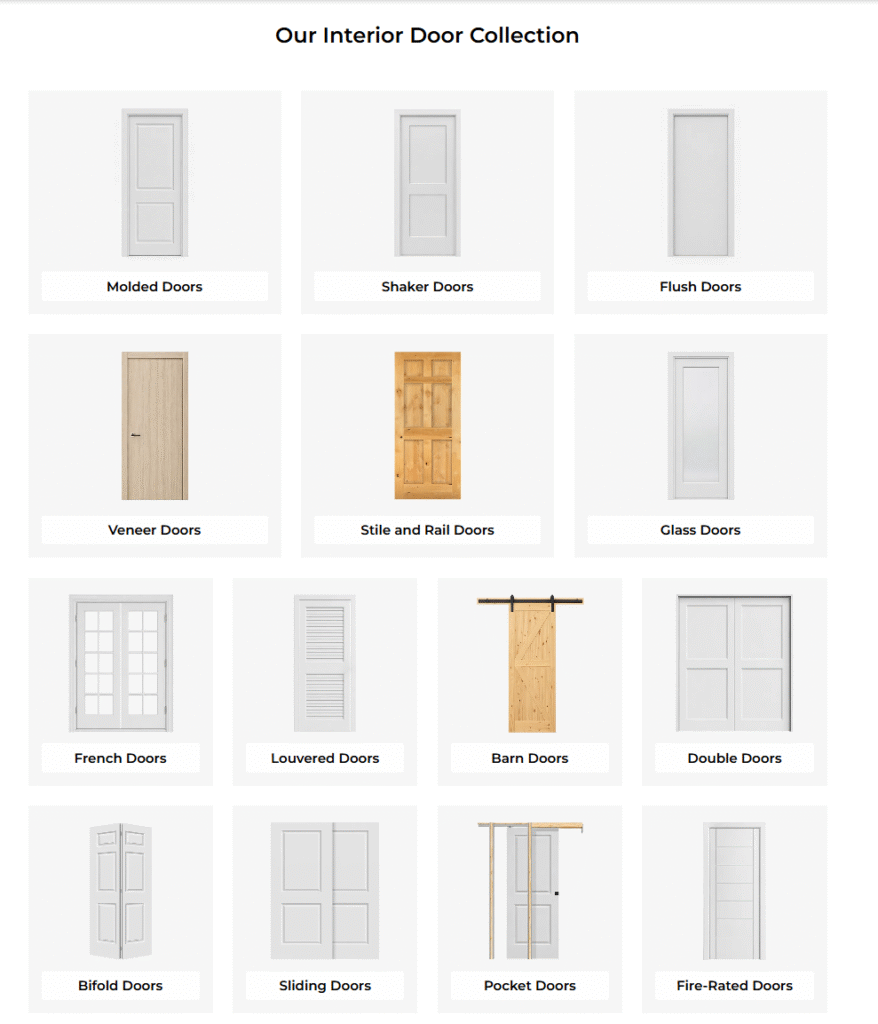 Interior Door Options