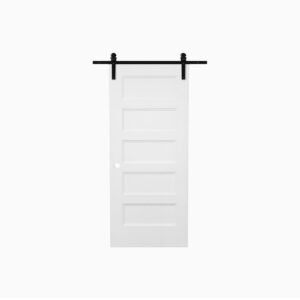 5-panel Shaker Barn Door
