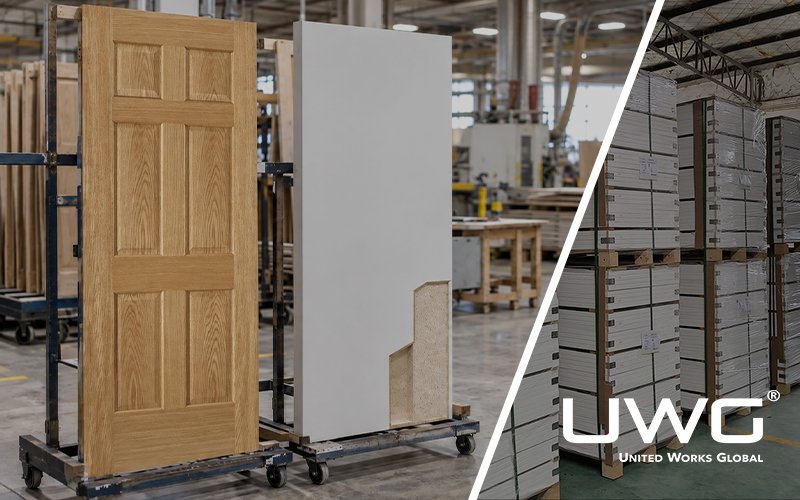 Stile and Rail vs Solid Core Doors Factory Comparison