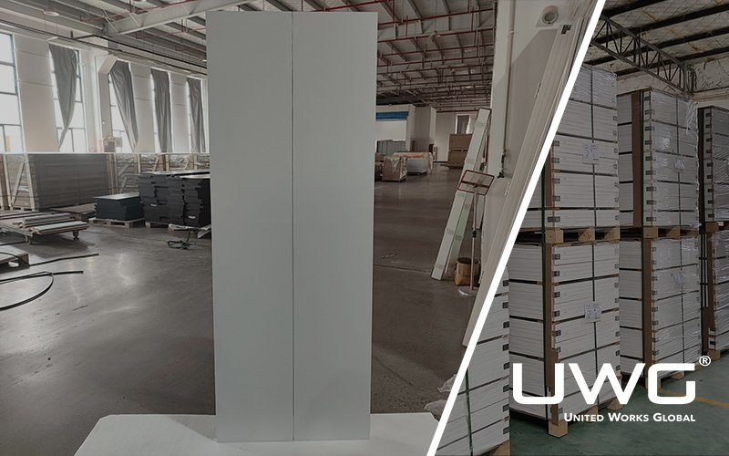 White Flush Door Factory Inspection