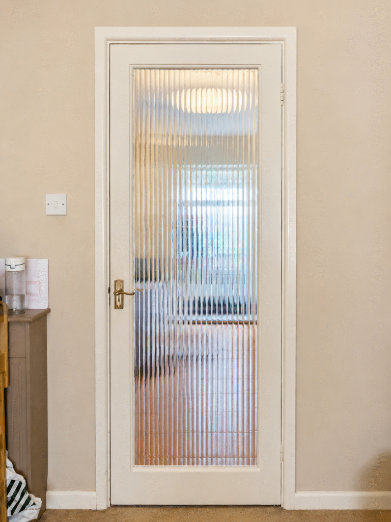 Fluted Glass Interior Doors