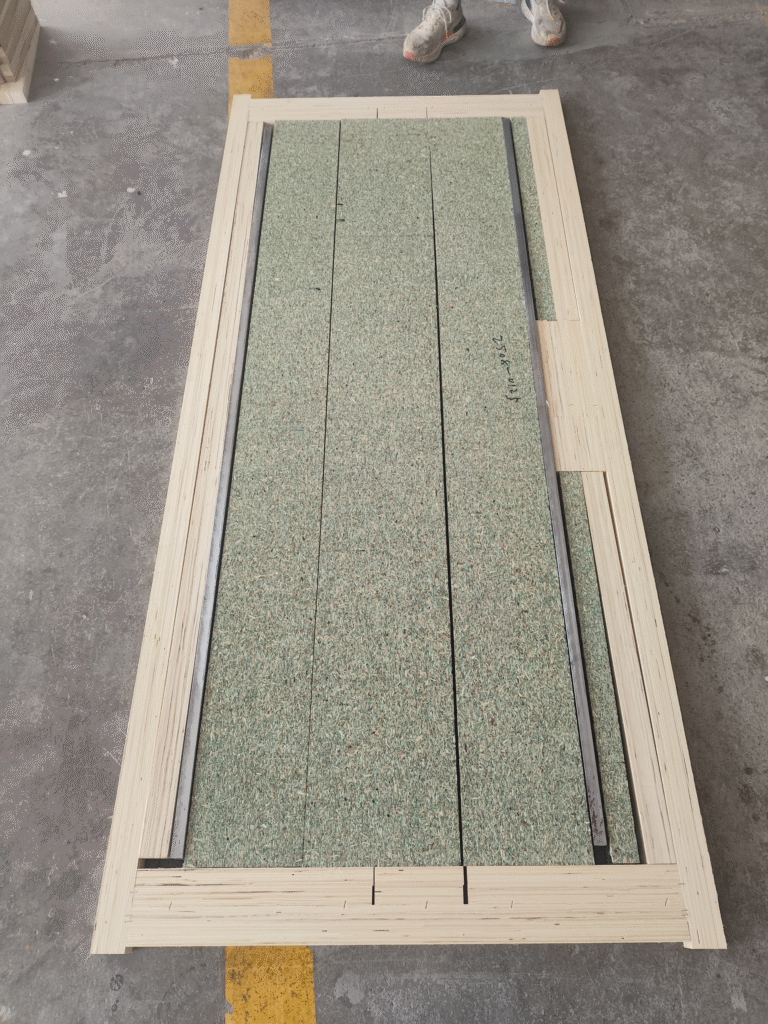 Interior Door Construction Core Structure-Solid Core
