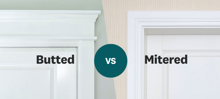 Mitered vs. Butted Door Casing