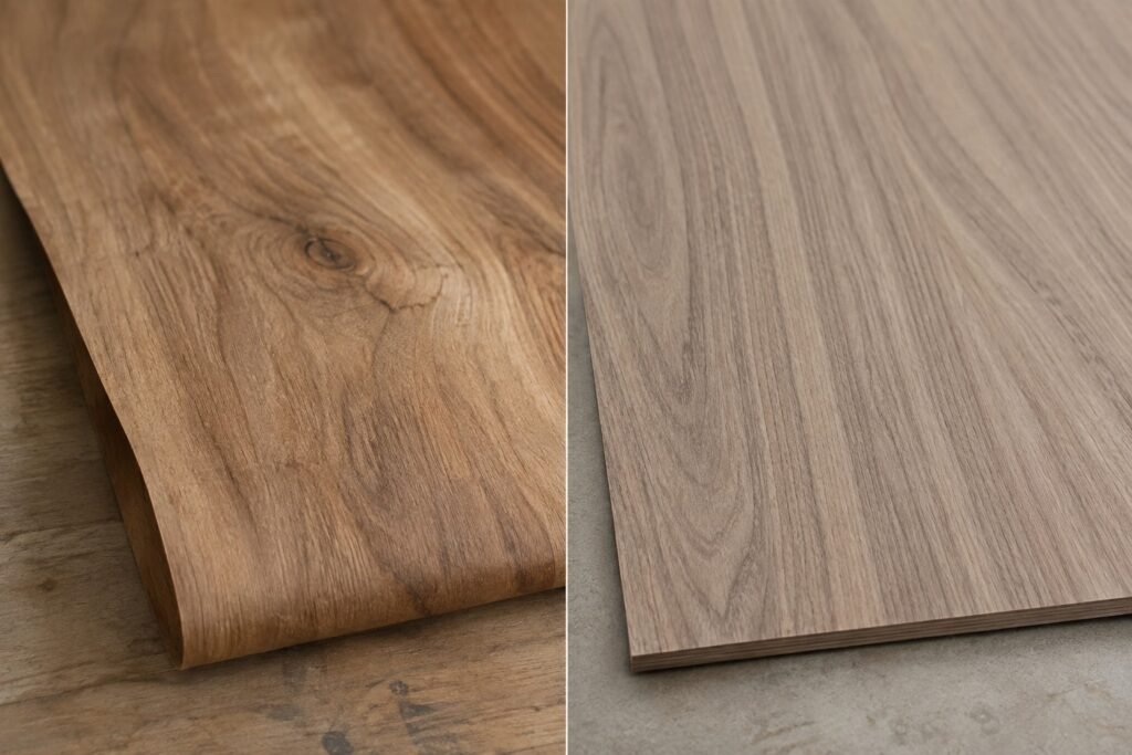 Natural Veneer vs. Engineered Veneer