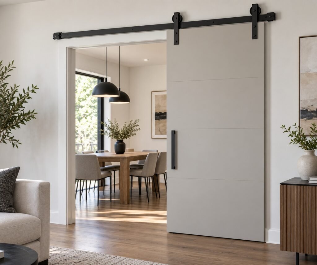Completed Residential Barn Door Project