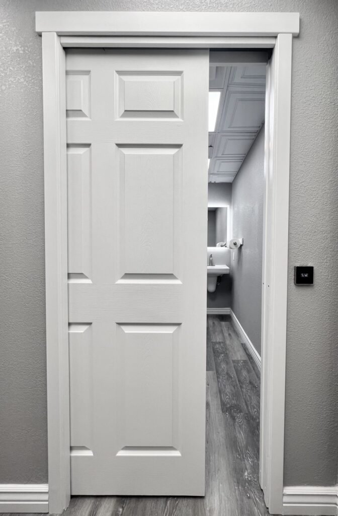 Pocket Door in a Modern Interior