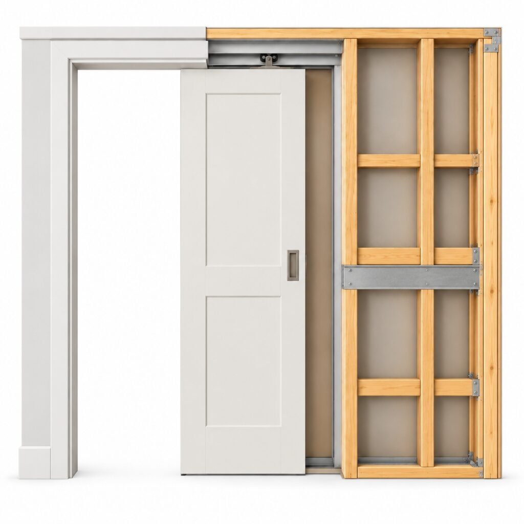 Single Pocket Door
