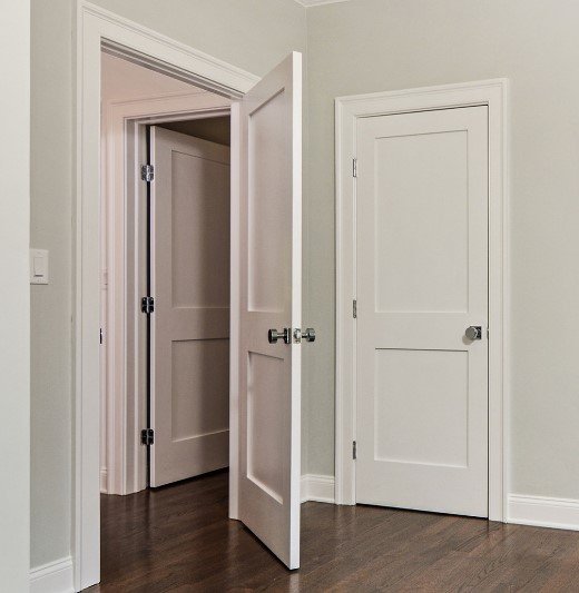 The practical application of the 1 Panel Molded Solid door