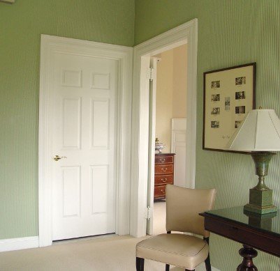 The practical application of the 6 Panel Molded hollow door
