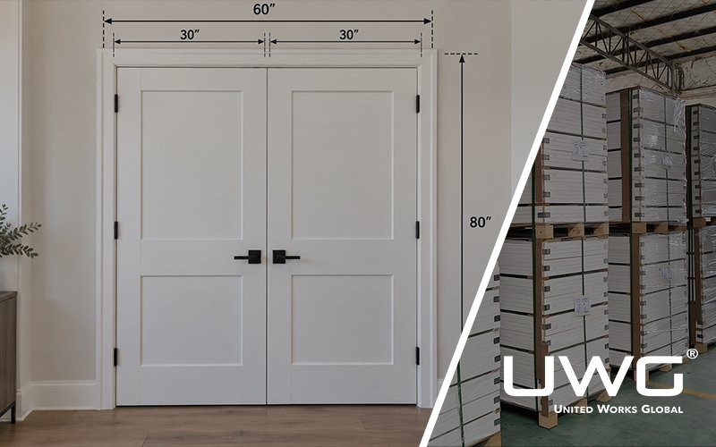 double door leaf width guide