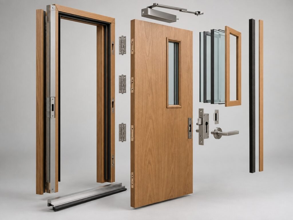 Fire Door Assembly Components