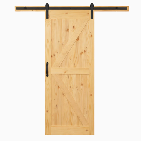barn door with hardware